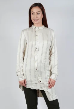 Striped Shirt in Ivory
