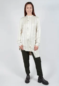 Striped Shirt in Ivory