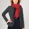 Striped Structured Jacket in Millerighe