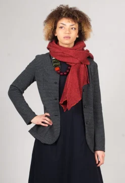 Striped Structured Jacket in Millerighe