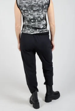 Structured Trousers in Black
