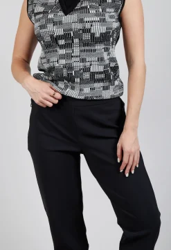 Structured Trousers in Black
