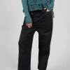 Studded Trousers in Black