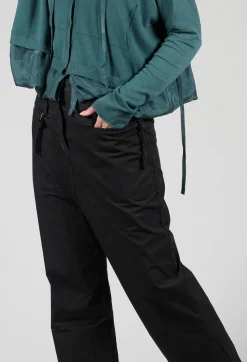Studded Trousers in Black