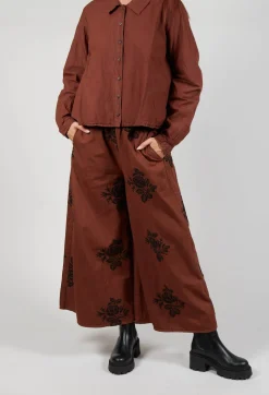 Stupsnah Trousers in Mudcloth