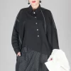 Subtle Stripe Shirt in Black