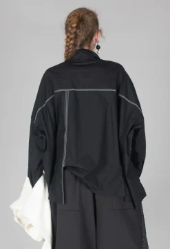 Subtle Stripe Shirt in Black