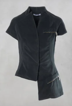 Suede Jacket in Island