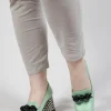 Suleiko Heel in Mint Black and White