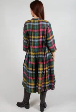 Sunny Dress in Green Multicolour
