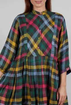 Sunny Dress in Green Multicolour