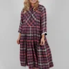 Sunny Dress in Purple Multicolour