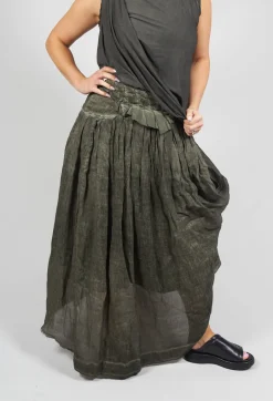 Sunrise Skirt in Military Green