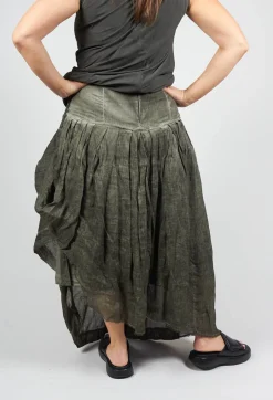 Sunrise Skirt in Military Green
