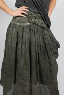 Sunrise Skirt in Military Green