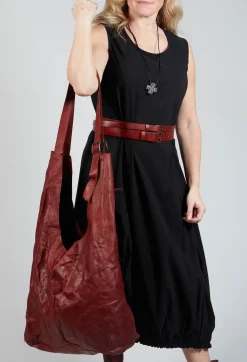 Suspender Bag in Waxy Cinnamon