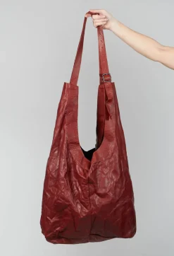 Suspender Bag in Waxy Cinnamon
