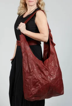 Suspender Bag in Waxy Cinnamon