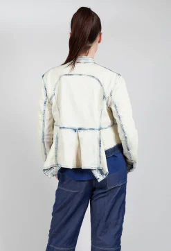 Suspense Jacket in Bleached Denim