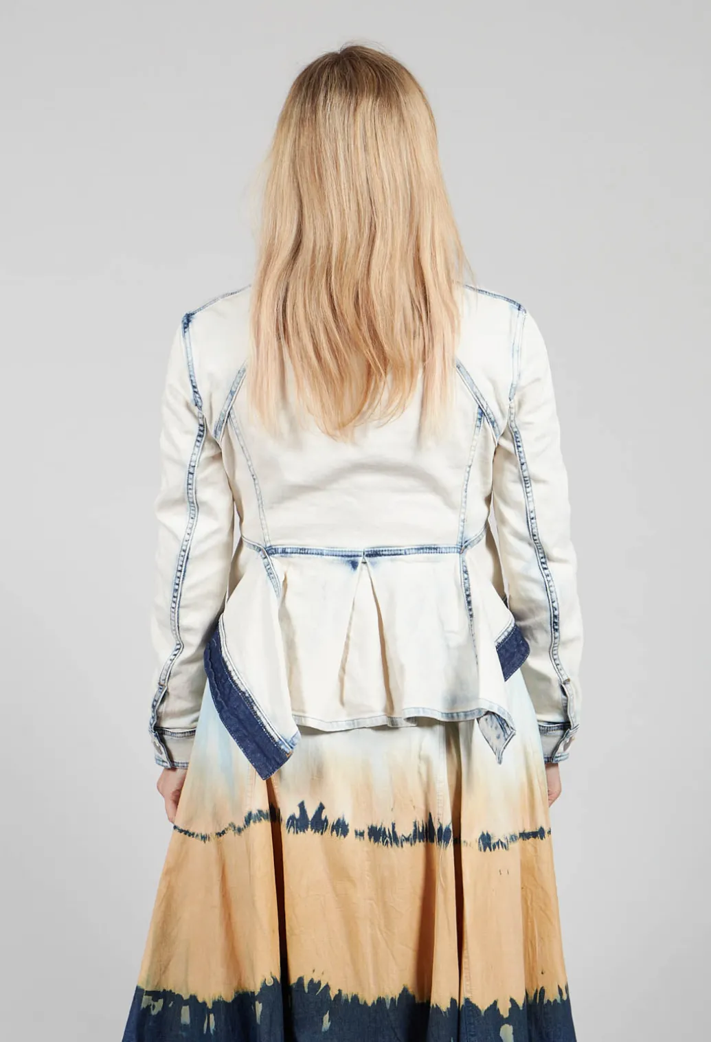 Suspense Jacket in Bleached Denim