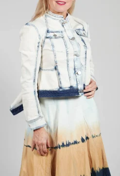 Suspense Jacket in Bleached Denim