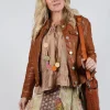 Suspense Leather Jacket in Brown