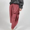 Susy Dyed Trousers in Red
