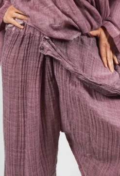 Susy Dyed Trousers in Wine