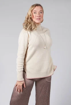 Sweater in Bianco Rugiada