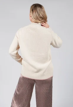 Sweater in Bianco Rugiada