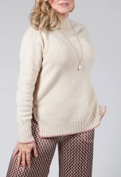 Sweater in Bianco Rugiada