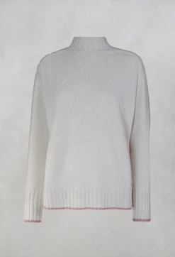 Sweater in Bianco Rugiada