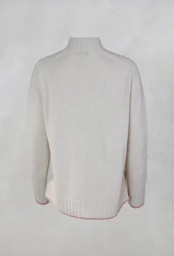 Sweater in Bianco Rugiada