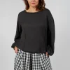 Sweatshirt in Ebano
