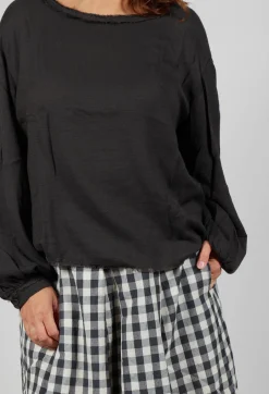 Sweatshirt in Ebano