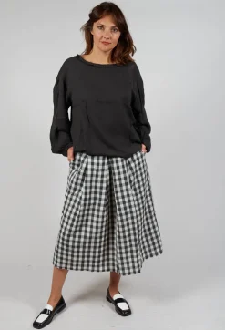 Sweatshirt in Ebano