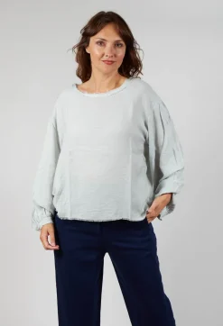 Sweatshirt in Ghiaccio