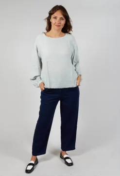 Sweatshirt in Ghiaccio