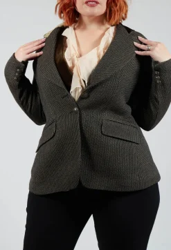 Swing Jacket  in Jerex Knit