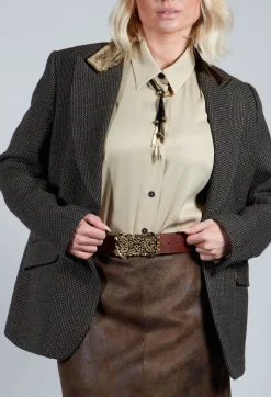 Swing Jacket  in Jerex Knit