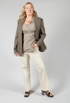 Swing Jacket in Stripe