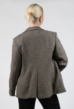 Swing Jacket in Stripe