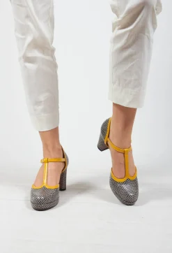 T Bar Heel in Polka Print