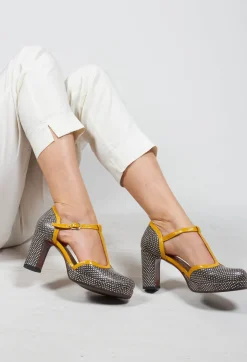 T Bar Heel in Polka Print