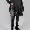 T Pant Drop Crotch Trousers in Stripe