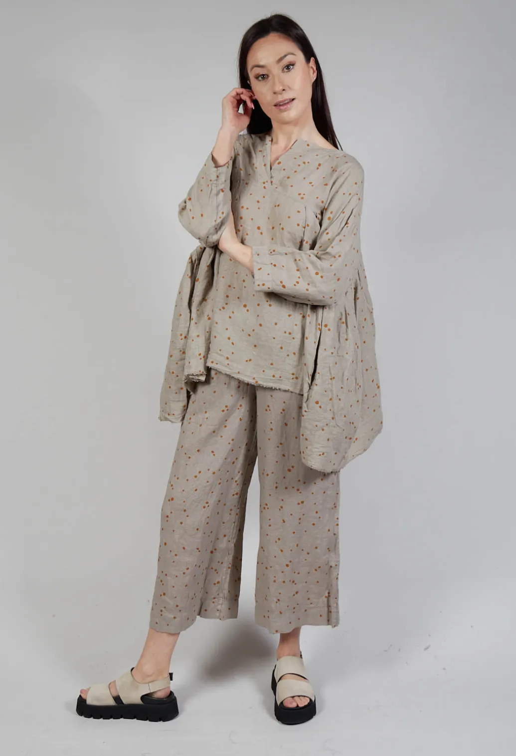 Taglio Ls Shirt In Ambra