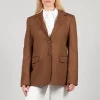 Tailored Blazer in Granato Tobacco