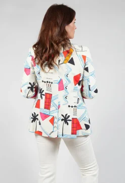 Tailored Jacket in Matisse Print