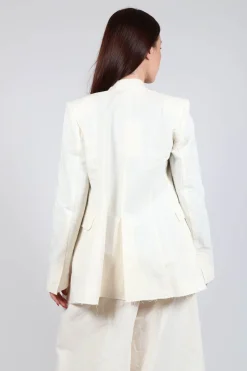 Tailored Jacket in Milk