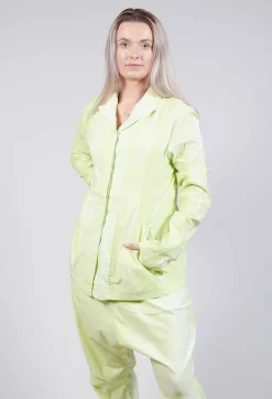 Tailored Jacket in Placed Sun Print